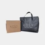 Kosy Iced Bundle Set featuring premium bedding designed for cooling comfort, including the Kosy Iced Bedding Set and Kosy Iced Weighted Blanket, packaged in eco-friendly materials.
