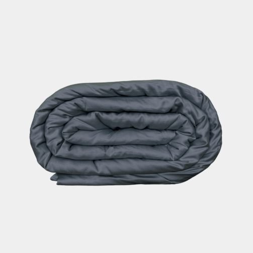 Midnight Iced Weighted Blanket – Ultimate Relaxation in Deep Grey